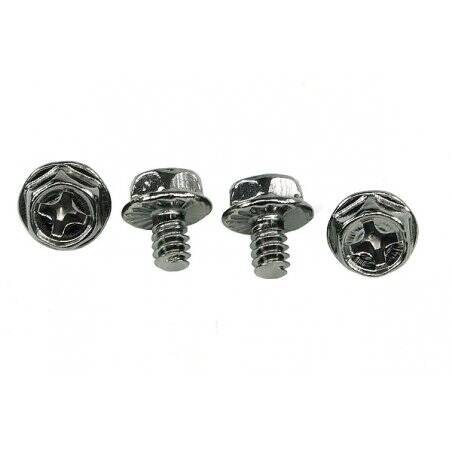 Phobya screw UNC 6-32 x 5 cross-slotted black nickel (4pcs)