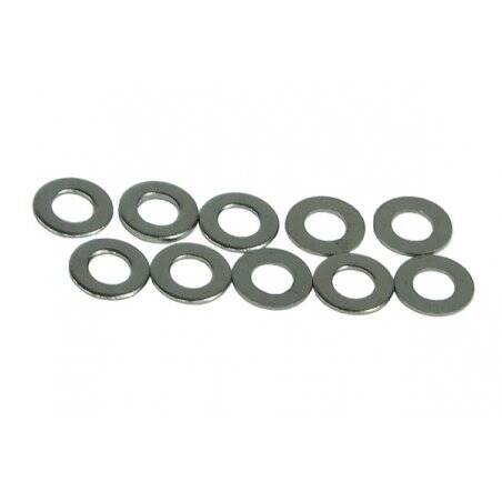 Washers DIN 125 M4 - black nickel (10pcs pack)