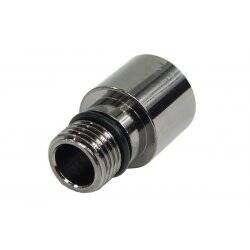 Eheim 1048 outlet adaptor to G1/4' - black nickel