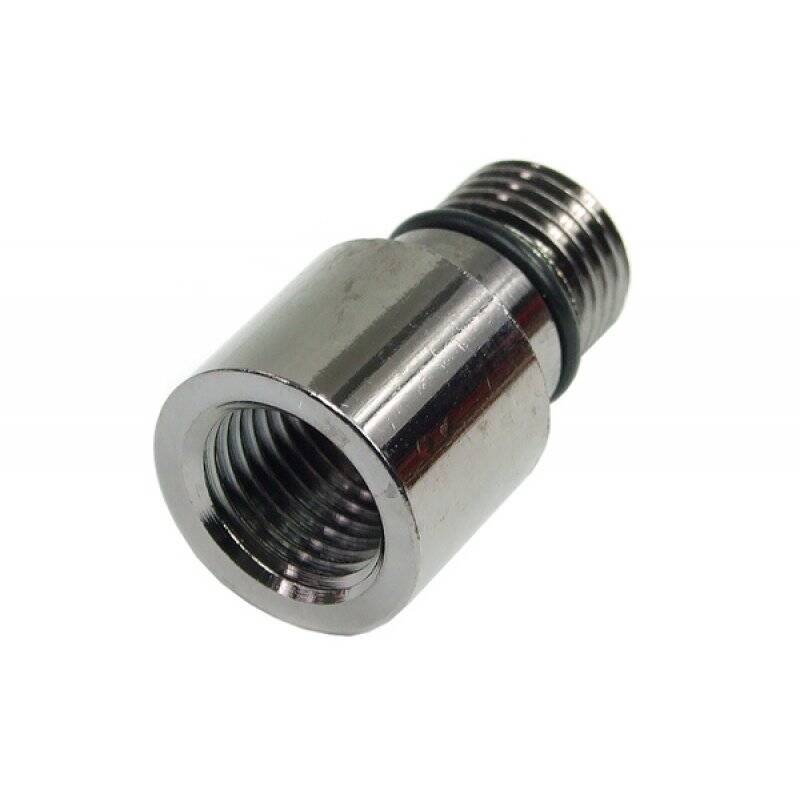 Eheim 1048 outlet adaptor to G1/4' - black nickel