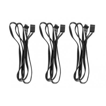 Phobya 3 piece kit 3Pin extensions 80cm