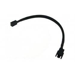 Phobya adaptor 3Pin (12V) to 3Pin (7V) 20cm - black