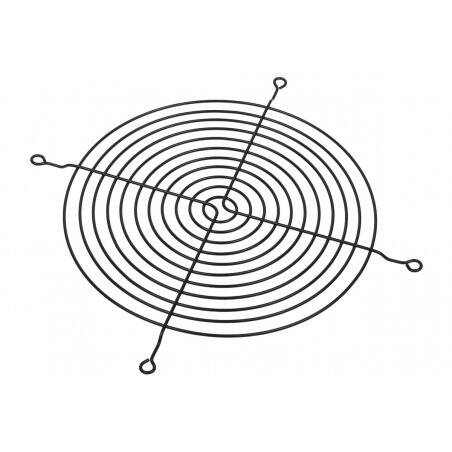 fan grill for axial fans for 180mm black