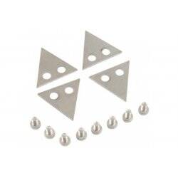 Aquacomputer Set of interconnection plates (side-by-side) for airplex modularity system