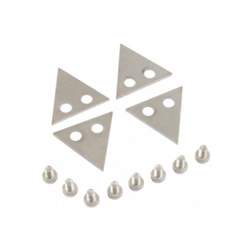 Aquacomputer Set of interconnection plates (side-by-side) for airplex modularity system