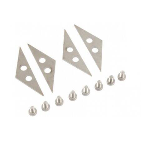 Aquacomputer Set of interconnection plates (horizontally stacked) for airplex modularity system