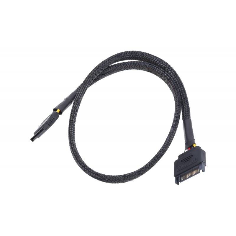 Phobya SATA power extension internal 60cm - black