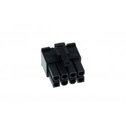 Phobya ATX Power Connector 8Pin male incl. 8 Pins - black