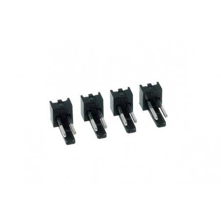 Phobya Fan Power Connector 2Pin male - 4 pcs black