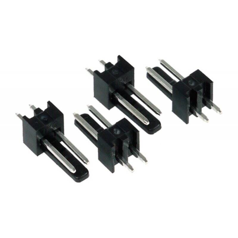 Phobya Fan Power Connector 2Pin male - 4 pcs black