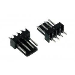 Phobya Fan Power Connector 4Pin PWM female - 2 pcs black