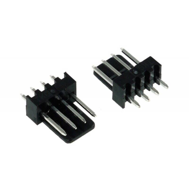 Phobya Fan Power Connector 4Pin PWM female - 2 pcs black