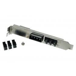 Phobya compatible Slotblende 4Pin Molex & 3x 3Pin