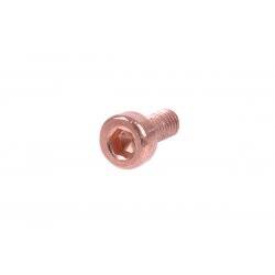 Screw DIN 7984 M3 x 6 hexagonal - copper plated