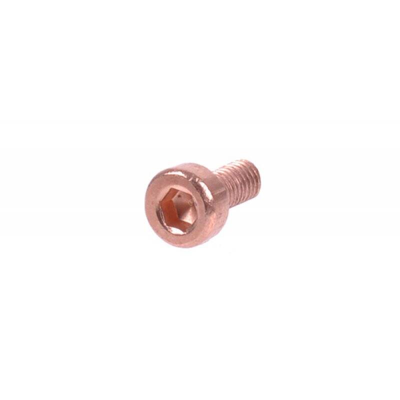 Screw DIN 7984 M3 x 6 hexagonal - copper plated