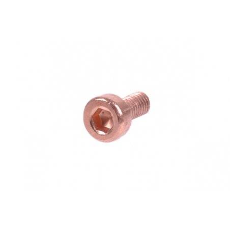 Screw DIN 7984 M3 x 6 hexagonal - copper plated