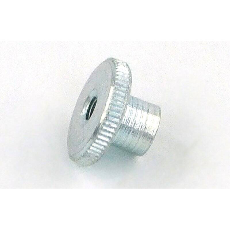 knurled nut DIN 466 high shape M4 zinc coated