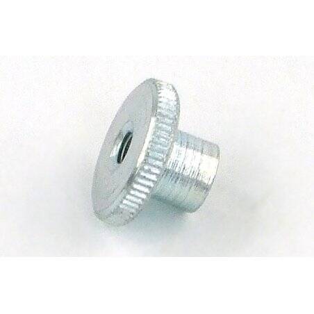 knurled nut DIN 466 high shape M4 zinc coated