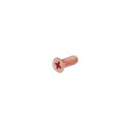 Screw DIN 965 M4 x 10 countersunk copper coated