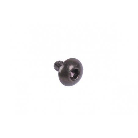 screw ISO 7380 M3 x 6 hexagonal fillister head - black nickel