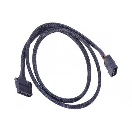 Phobya 4Pin Molex power extension 90cm - black