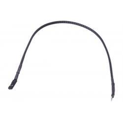 Phobya 2-Pin extension female/plug 30cm - black            