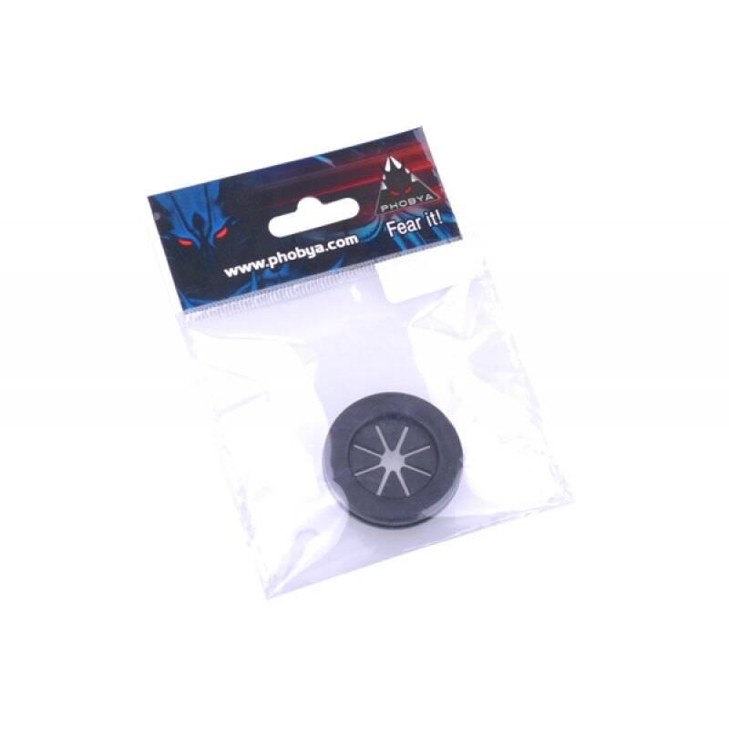 Phobya cable rubber grommet round - black