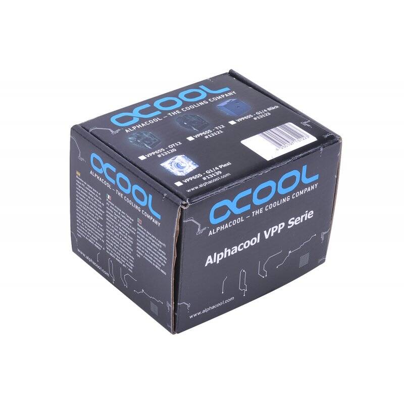 Alphacool HF D5 TOP - Black Acetal G1/4 - (VPP655/TPP644/MCP655) V.2