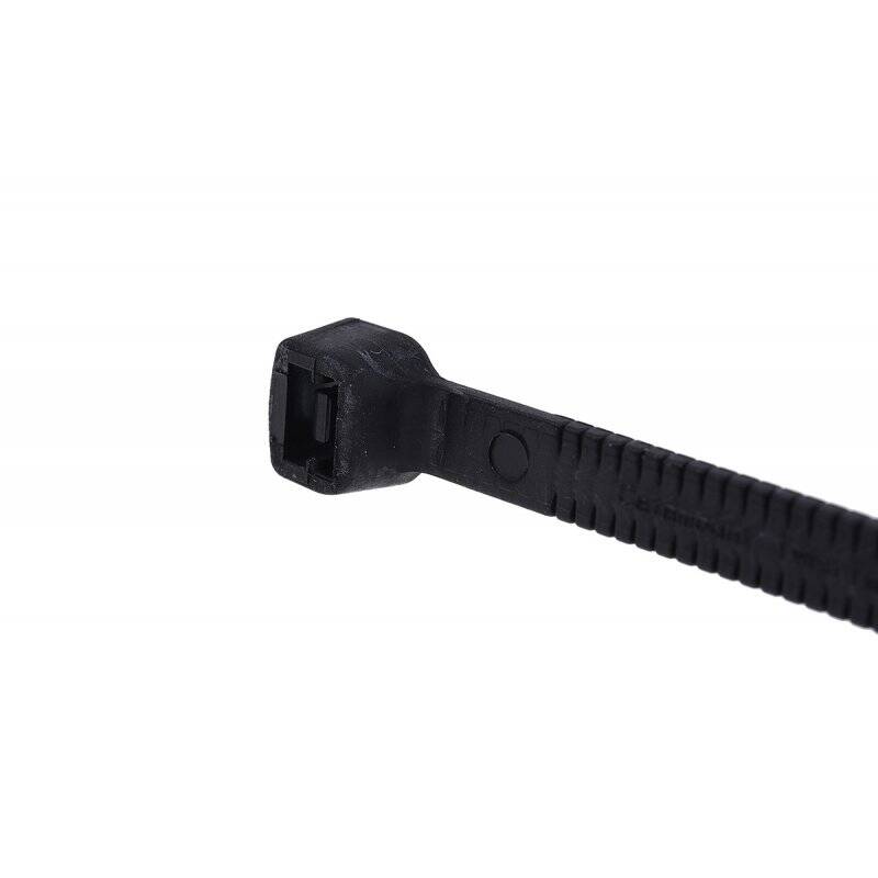 Phobya Zip tie black Twist Tail&8482 4,7x180mm PU 10 pcs