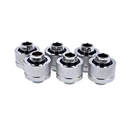 Alphacool Eiszapfen 19/13mm compression fitting G1/4 - chrome sixpack