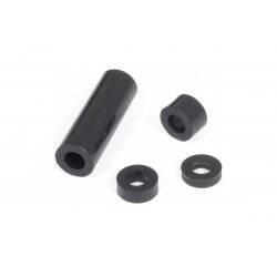 Aquacomputer spacer sleeve 3mm for M4, Polyamid black