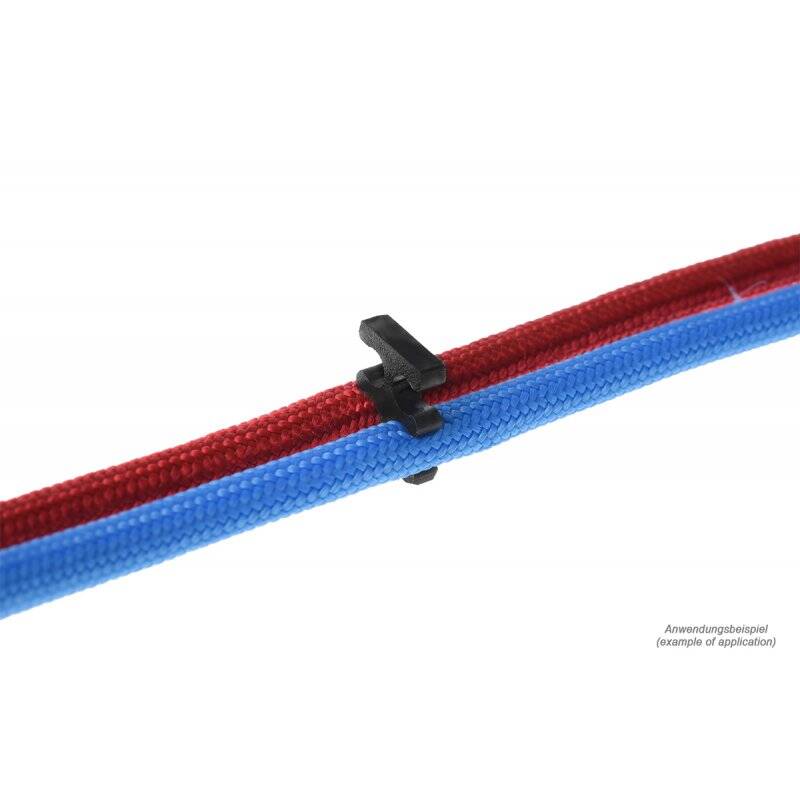 Alphacool compatible Eiskamm X4 - 3mm -4Stk      bk | 1013636