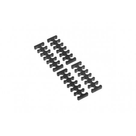 Alphacool Eiskamm X12 - 3mm black - 4 pcs