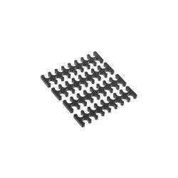 Alphacool Eiskamm X16 - 3mm black - 4 pcs