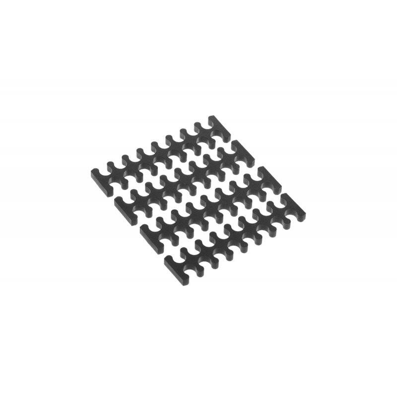 Alphacool Eiskamm X16 - 3mm black - 4 pcs