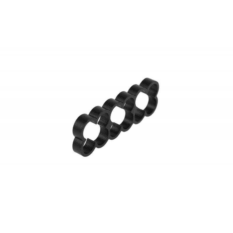 Alphacool Eiskamm Alu X12 - 4mm black - 4 pcs