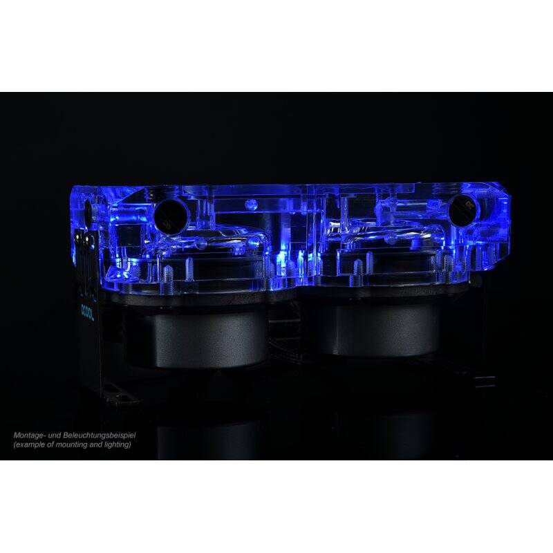 Alphacool Eisdecke DDC Acryl top V.4