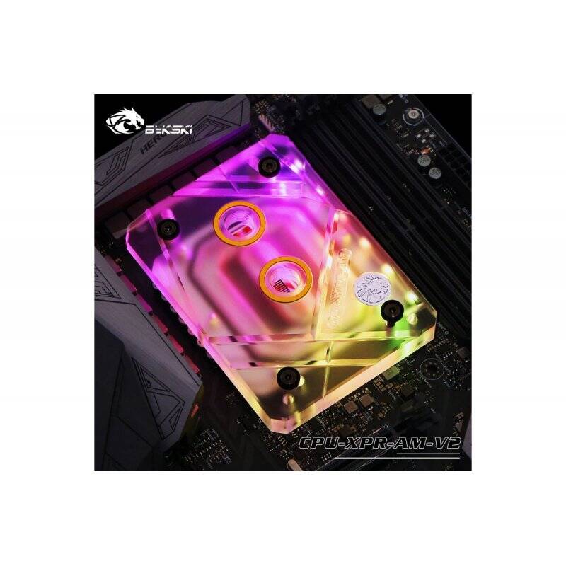 Bykski compatible AMD AM4 CPU-XPR-AM-V2 CPU  Plexi | 1017441