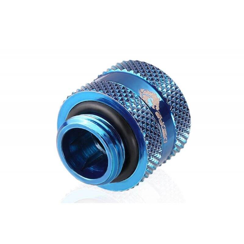 Bykski B-HTJV2-L14-BLU HardTube 14mm compression fitting V2 - Blue