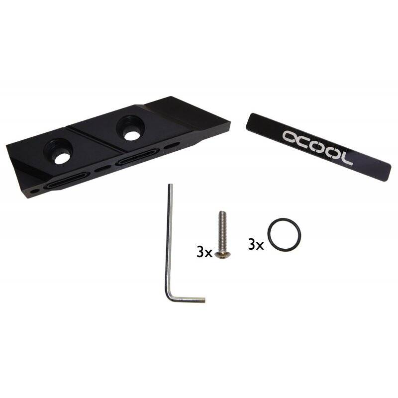 Alphacool Eisblock Aurora Terminal cover - Acetal