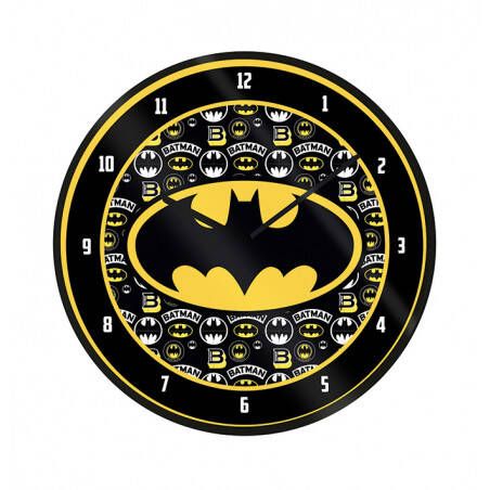 BATMAN - Logo - Horloge en plastique diamètre 25cm