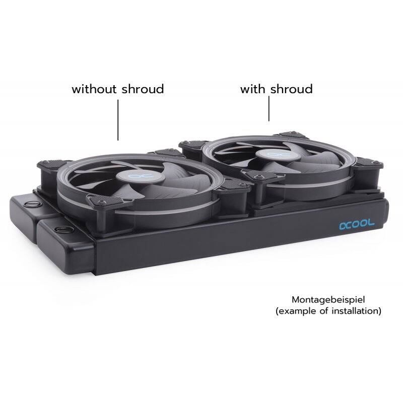 Alphac Shroud & Entkopplung 140mm 7mm | 1020194