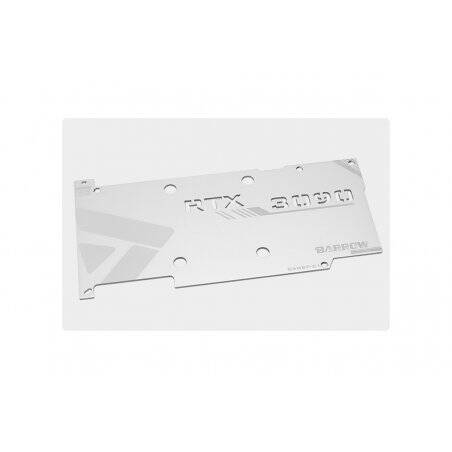 Barrow Backplate for GALAX/GAINWARD 3090 full coverage GPU Water Block - Silvery