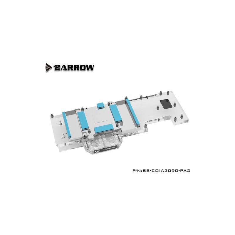 Barrow LRC2.0 full coverage GPU Water Block for Colorful 3090 Advanced OC Aurora