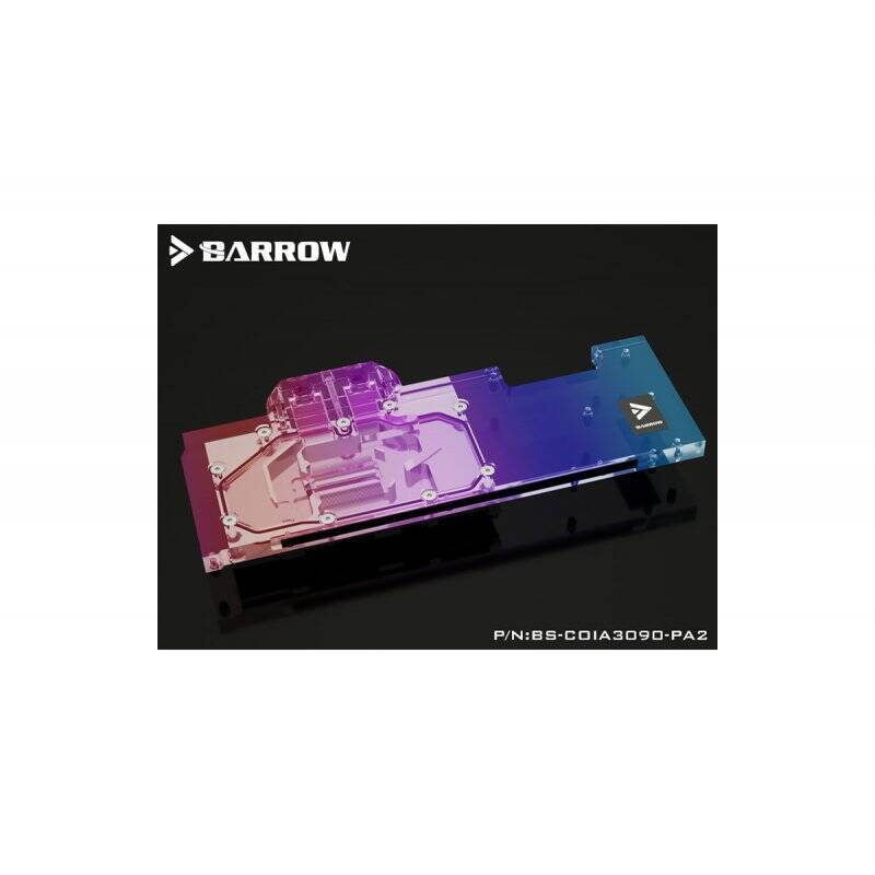 Barrow LRC2.0 full coverage GPU Water Block for Colorful 3090 Advanced OC Aurora