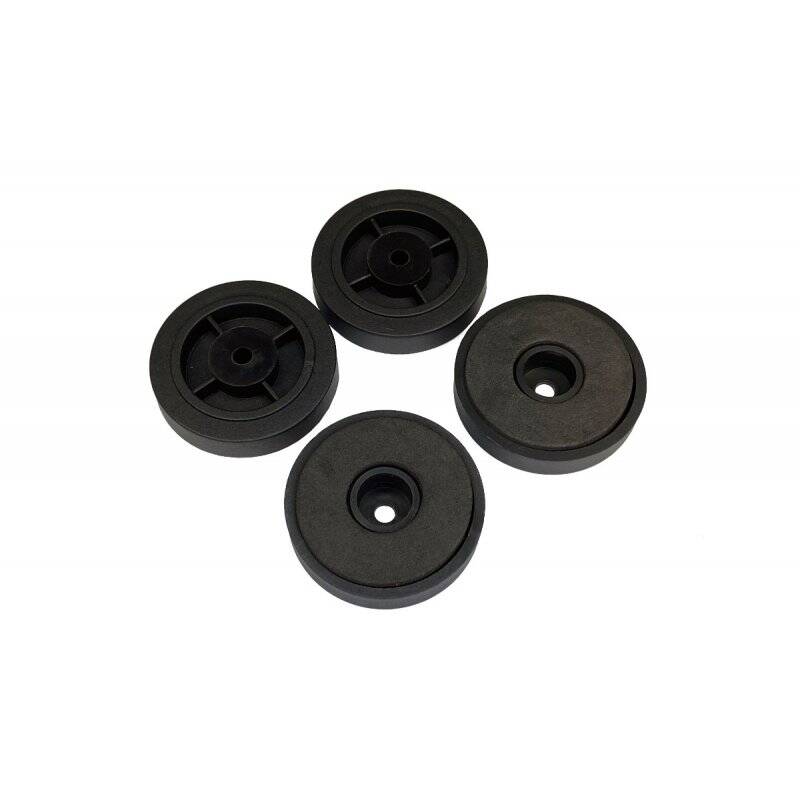 Phobya case feet M4x10 - 4 pcs. black