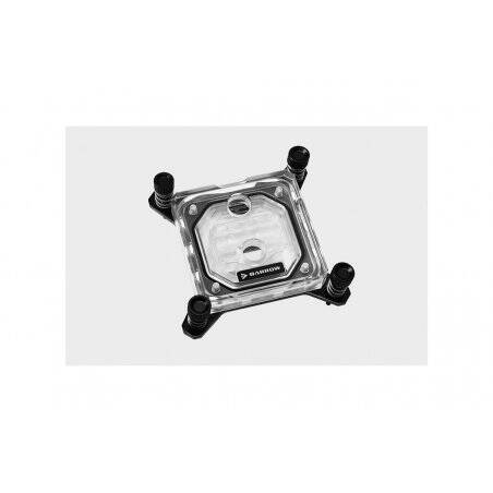 INTEL platform  special jetting type micro waterway CPU water block  transparent Acrylic version Aura