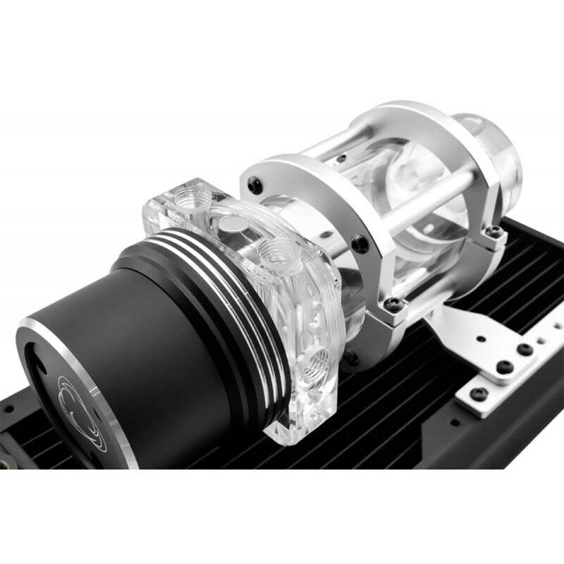 Singularity compatible Computers Protium Ausgleichsbehälter 100mm - Acryl, schwarz