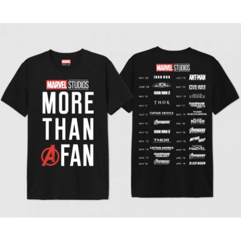 MARVEL - More Than A Fan - T-Shirt Homme (S)