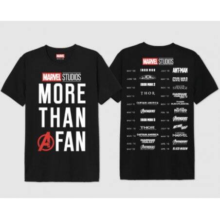 MARVEL - More Than A Fan - T-Shirt Homme (S)